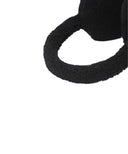 Women's Curly Earmuffs - Black