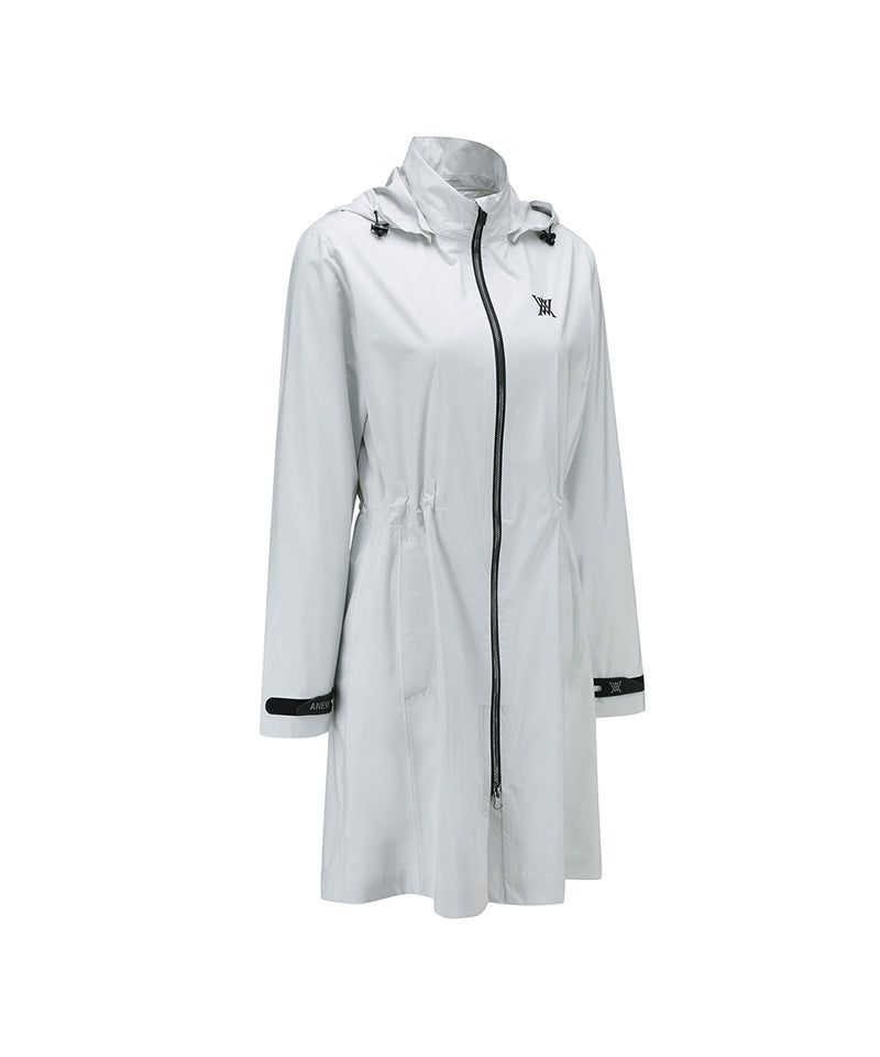 Women Logo Rain JK - Light Grey