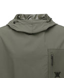 [Legacy Sale] Men Lip Hoodie Short T-Shirt - Khaki