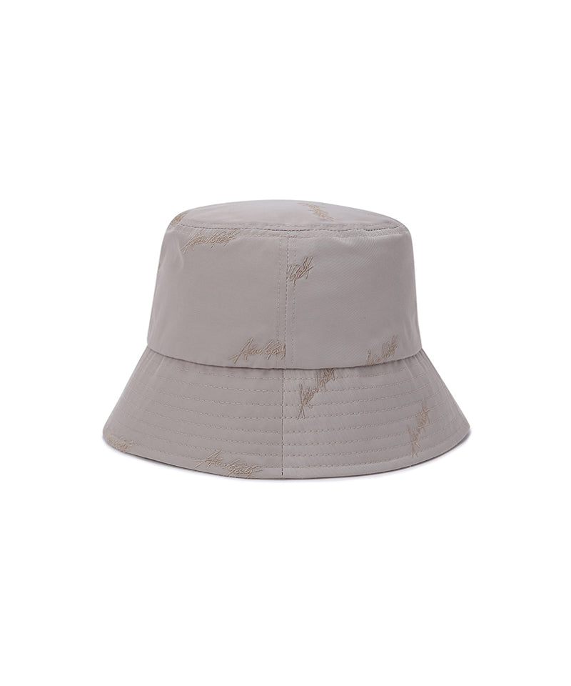 Unisex Embroidery Pattern Hat - Beige
