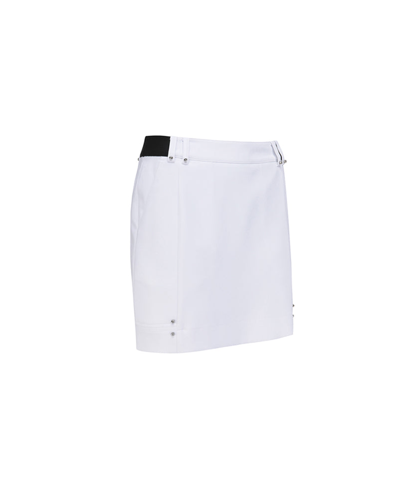 Emika　anew golf Anew Golf Women's SP Essential H Line Skirt - White – Anew