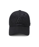 Uni Jacquard Pattern Cap - Black