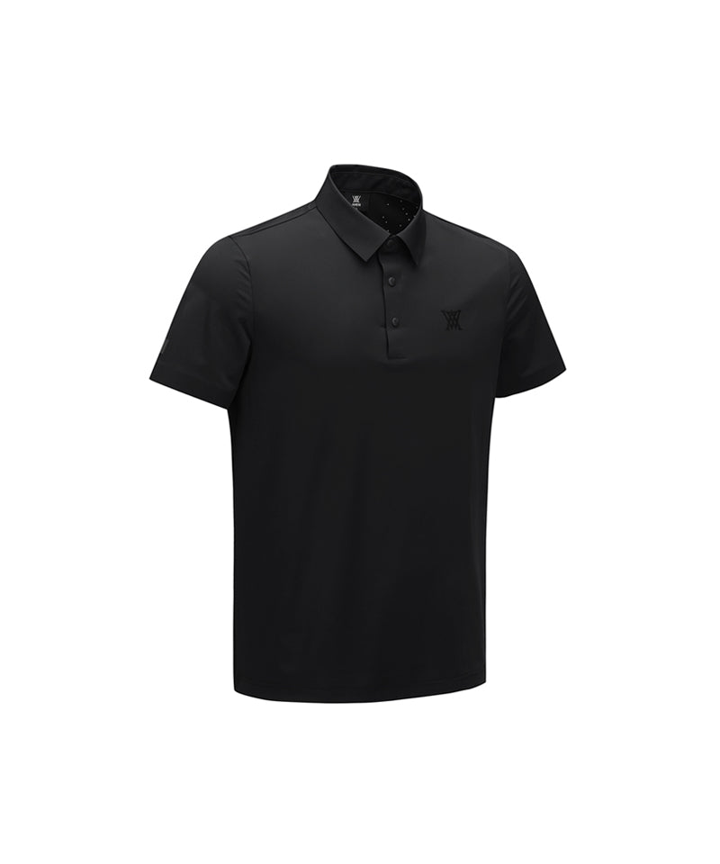 ANEW GOLF Men's SM Black Finish Short T-Shirt - Black