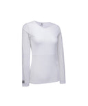 ANEW Golf Women's SM Round Neck Base Layer - White