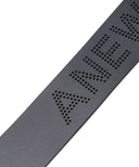 Women's Logo Punching Belt - Black