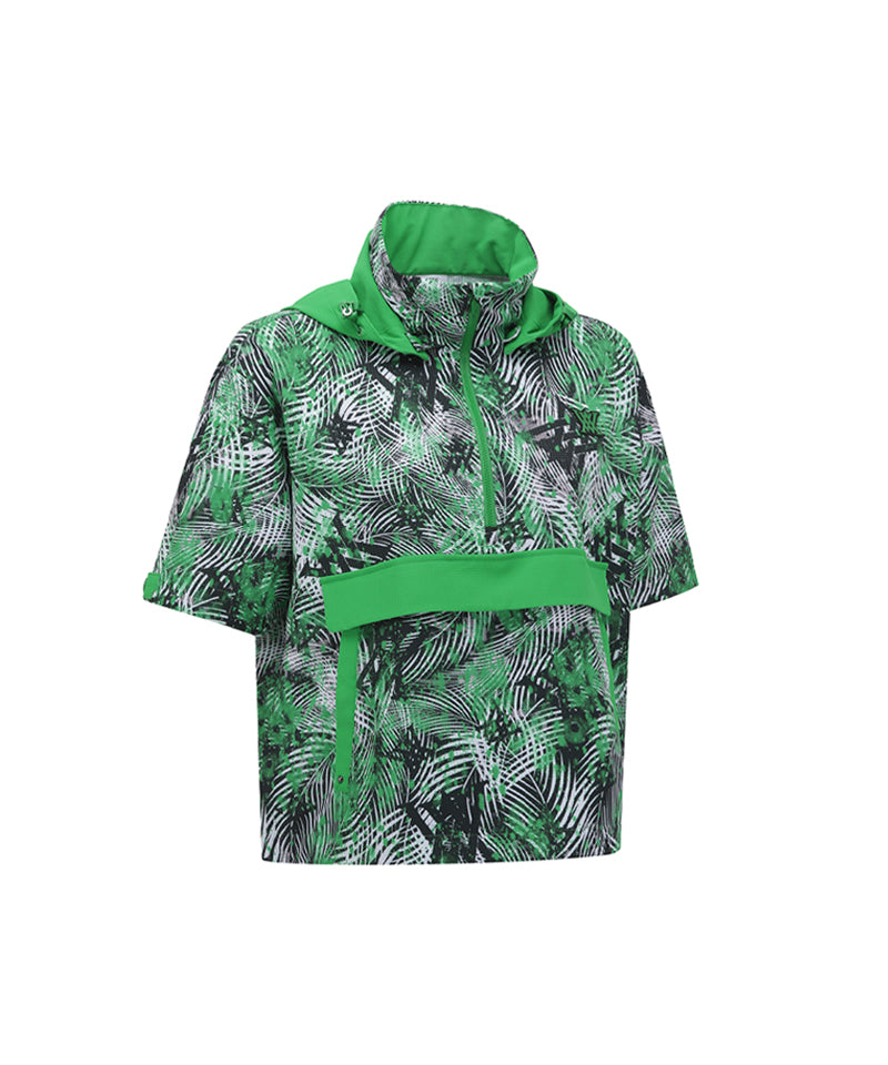 ANEW Golf Women's SM Hoody Anorak Jacket - Green
