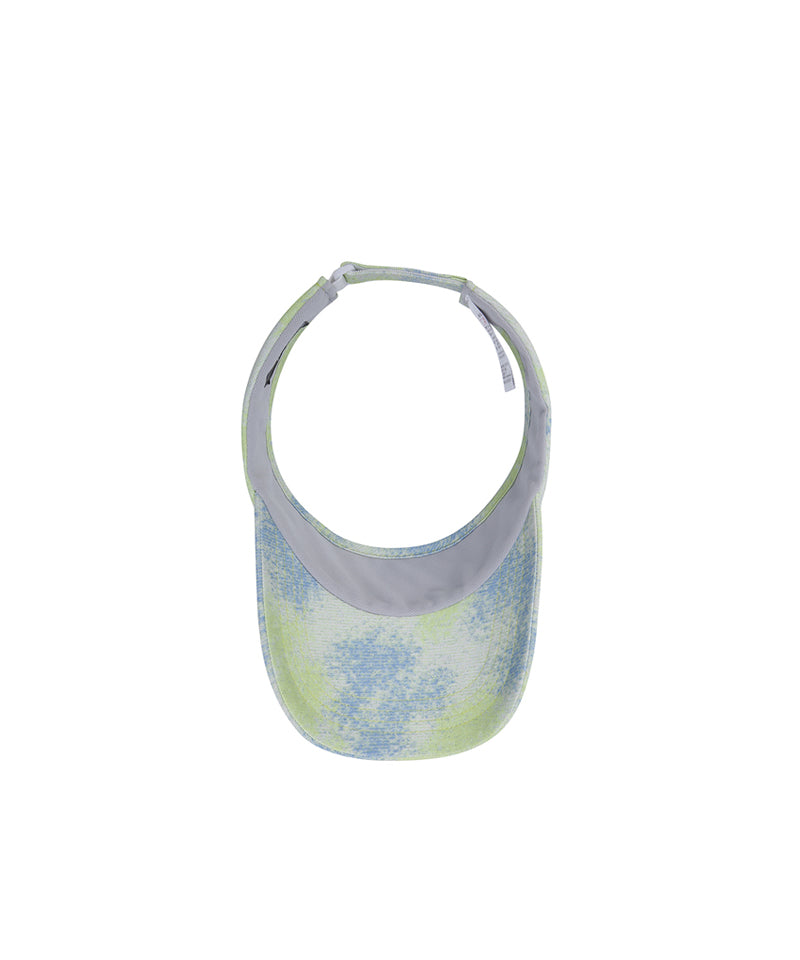 Unisex Color Pattern Visor - Lime