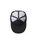 Two-Tone Loop Half Curve SnapBack