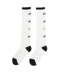 Women's Repeated Knee Socks - Off-White