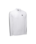 Men's Essential Half Neck Pullover - White
