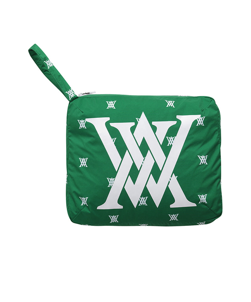 Women's Pattern Rain Jacket - Green