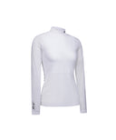 ANEW Golf Women's SM Mock Neck Base Layer - White