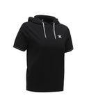 Women Hoodie Point Sweater - Black