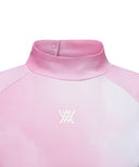 Women's Gradient DTP Mock Neck S/TS - Pink
