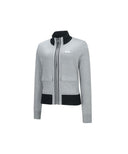 ANEW Golf Women's Wind Block Zip-Up Cardigan - Melange Gray
