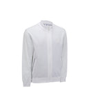 Anew Golf Men's SP Logo Pattern Knit Cardigan - White