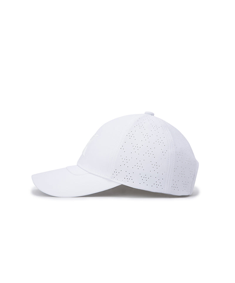 Anew Golf Uni Black Finish Punching Cap - White