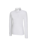 Women's Fall High Neck Baselayer - Off-White