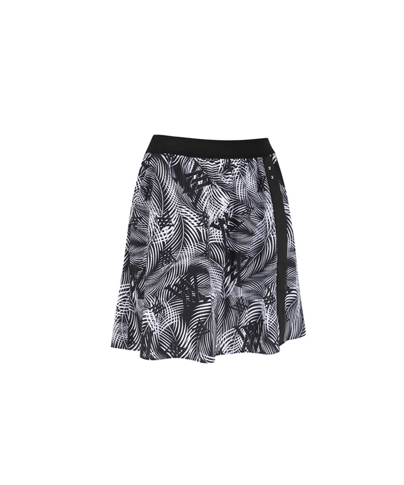 Anew Golf Women's SM Band Flare Skirt - Black