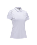 Women Beads Point Short T-Shirt - White