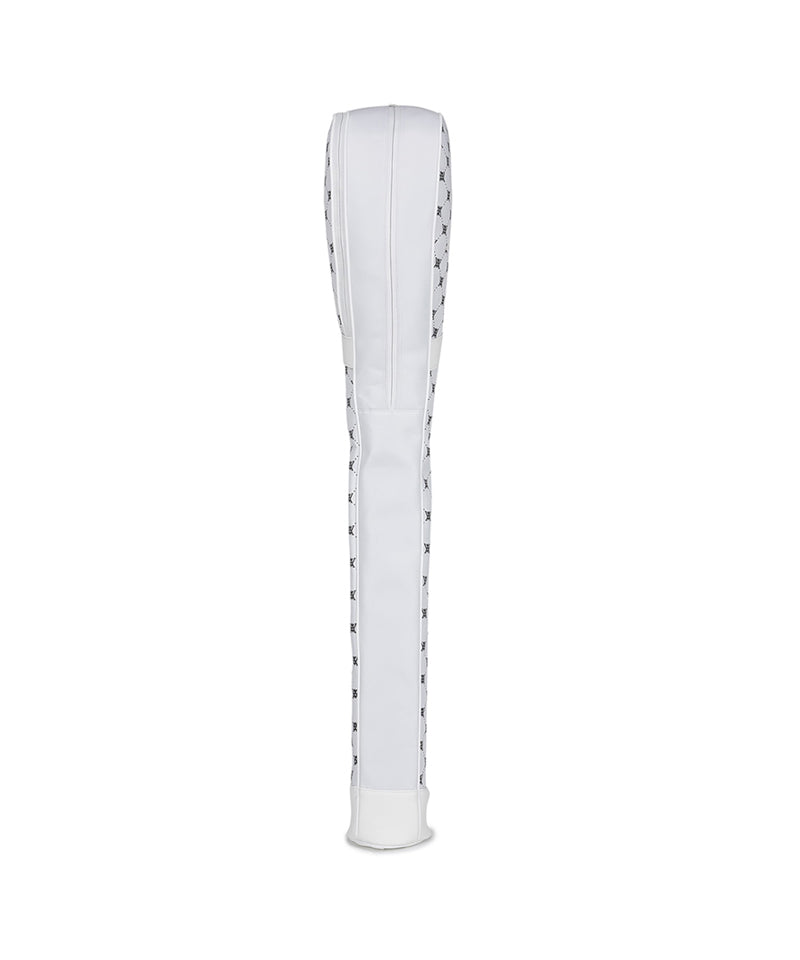 ANEW Golf Uni Monogram Pattern Half Bag - White