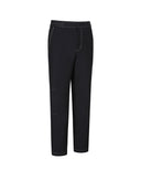 Men's Stitch Point Sraight Long Pants - Black