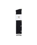 Women's Repeated Knee Socks - Black