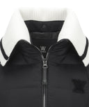 ANEW Golf Women's High Neck Long Down Vest - Black