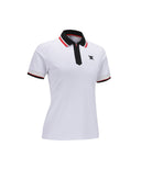 Women Zipper Point Short T-Shirt - Off-White