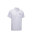 ANEW GOLF Men's SM Jacquard Hybrid Short T-Shirt - White