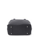 Unisex Small Loop Tote Bag - Black