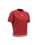[Legacy Sale] Women's SM Air Dot Round Short T-SHIRT - Red