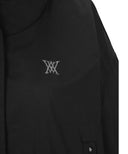 Women's Neck Point Short Sleeve JK - Black