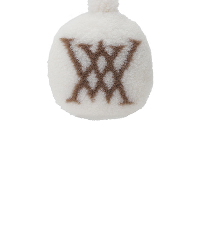 Women's Curly Earmuffs - Ivory