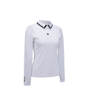 ANEW Golf Women's SM Mesh Hybrid Long T-Shirt - White
