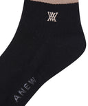 Women's Metal Block Socks - Black
