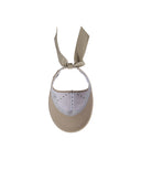 Women's Basic Half Cap - Beige