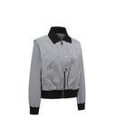 ANEW Golf Women's SP 2-IN-1 MA-1 Jacket - Light Gray
