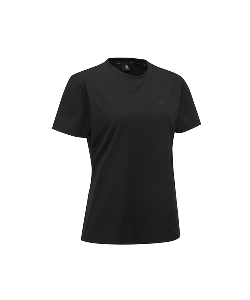 ANEW Golf Women's SM Essential Round Short  T-Shirt - Black