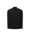 Men's Mock Neck Cooling Baselayer - Black