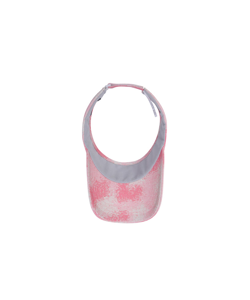 Unisex Color Pattern Visor - Pink