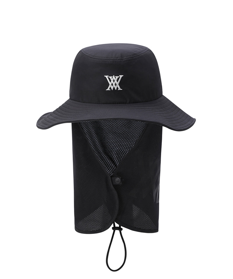 ANEW Golf Unisex Neck Cooler Round Hat - Black