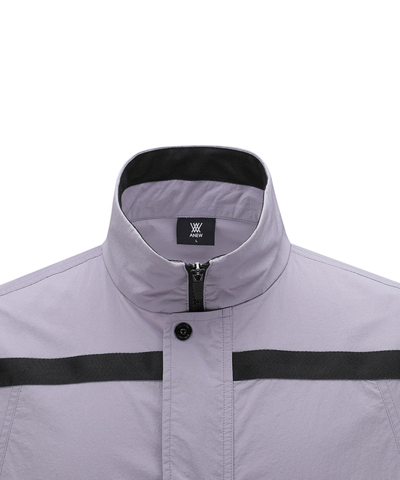 Men's Incision Point Anorak Jacket - Purple