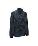 Men's FA Flower Pattern Anorak Jacket - Black