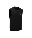 Men's FA Logo Pattern Jersey Vest - Black