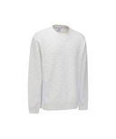 Men's FA Logo Pattern Sweatshirt - White