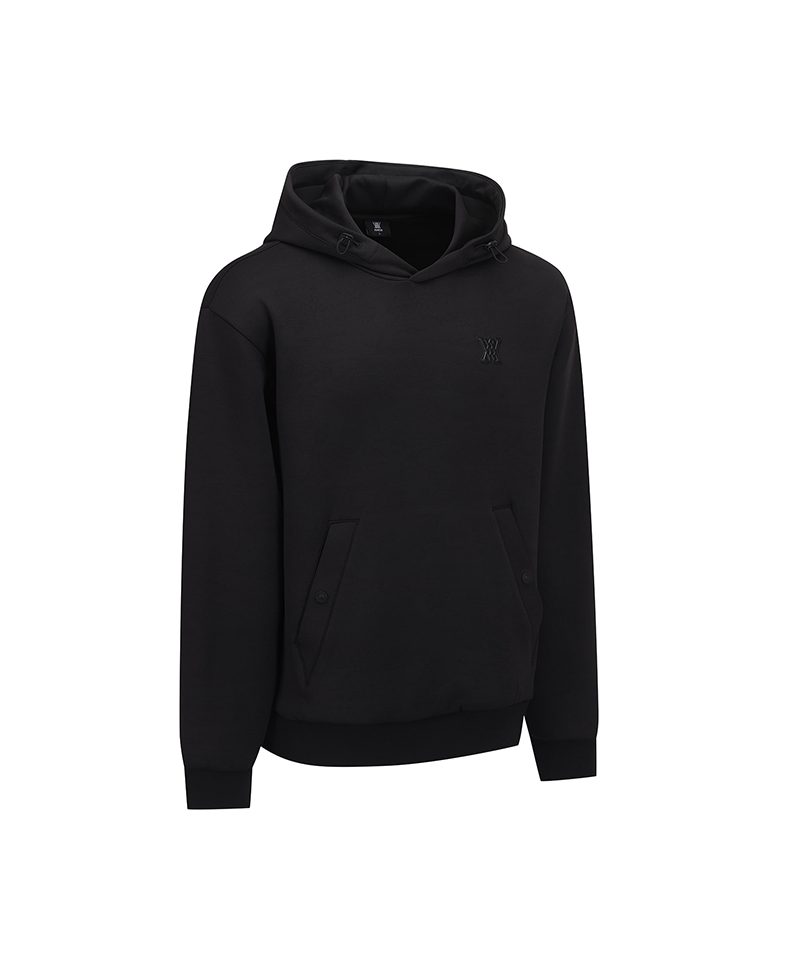 Men's FA Hooded Sweatshirt - Black