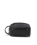 Uni Logo Intaglio Pouch - Black