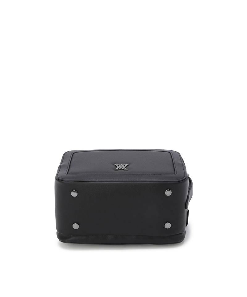 Uni Square 3Zip Pouch - Black