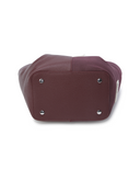 Women Unbalance Tote Bag - Burgundy